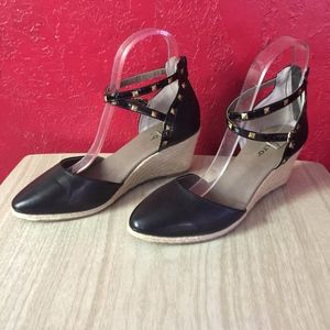 Spiked Black Campari Espadrille Sandals